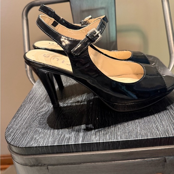 Unisa Black Patent Leather Heels - Picture 7 of 16